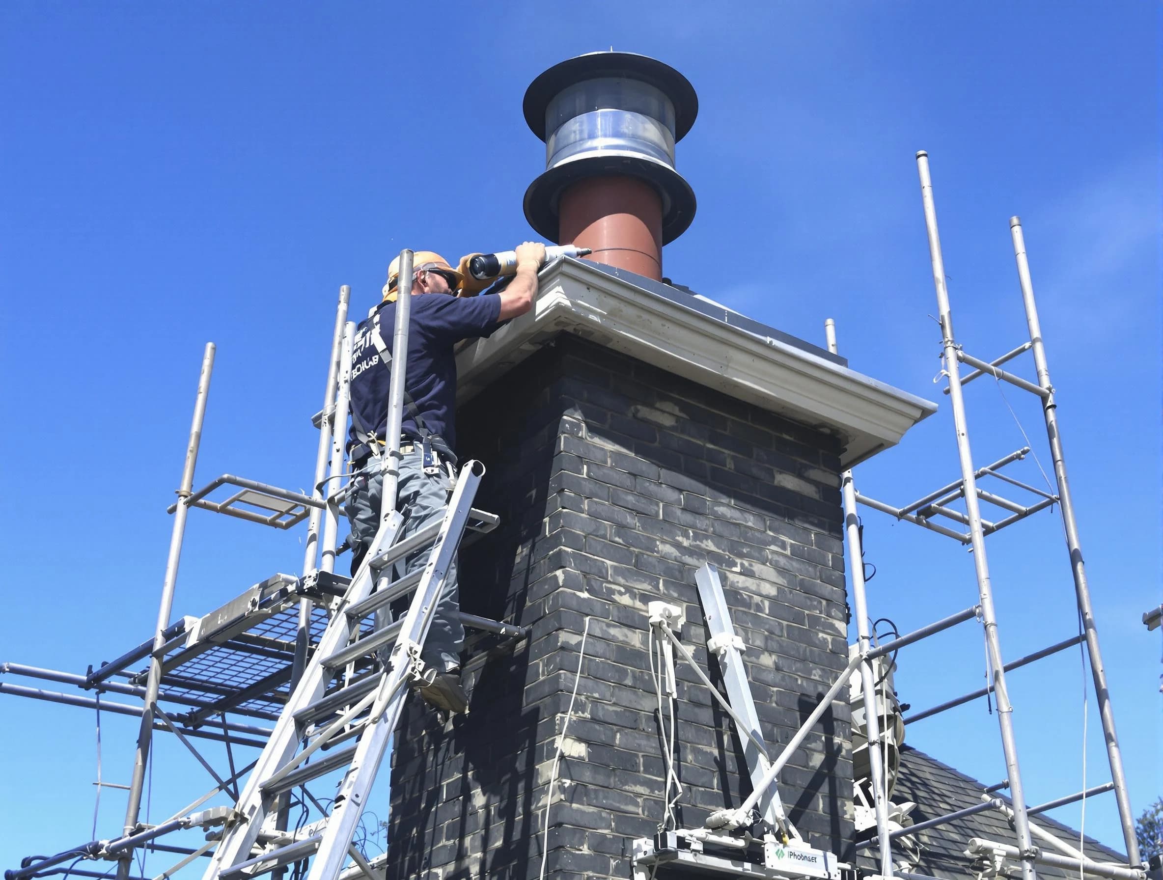 Sturdy chimney crown finished by Dormont Chimney Sweep in Dormont, PA