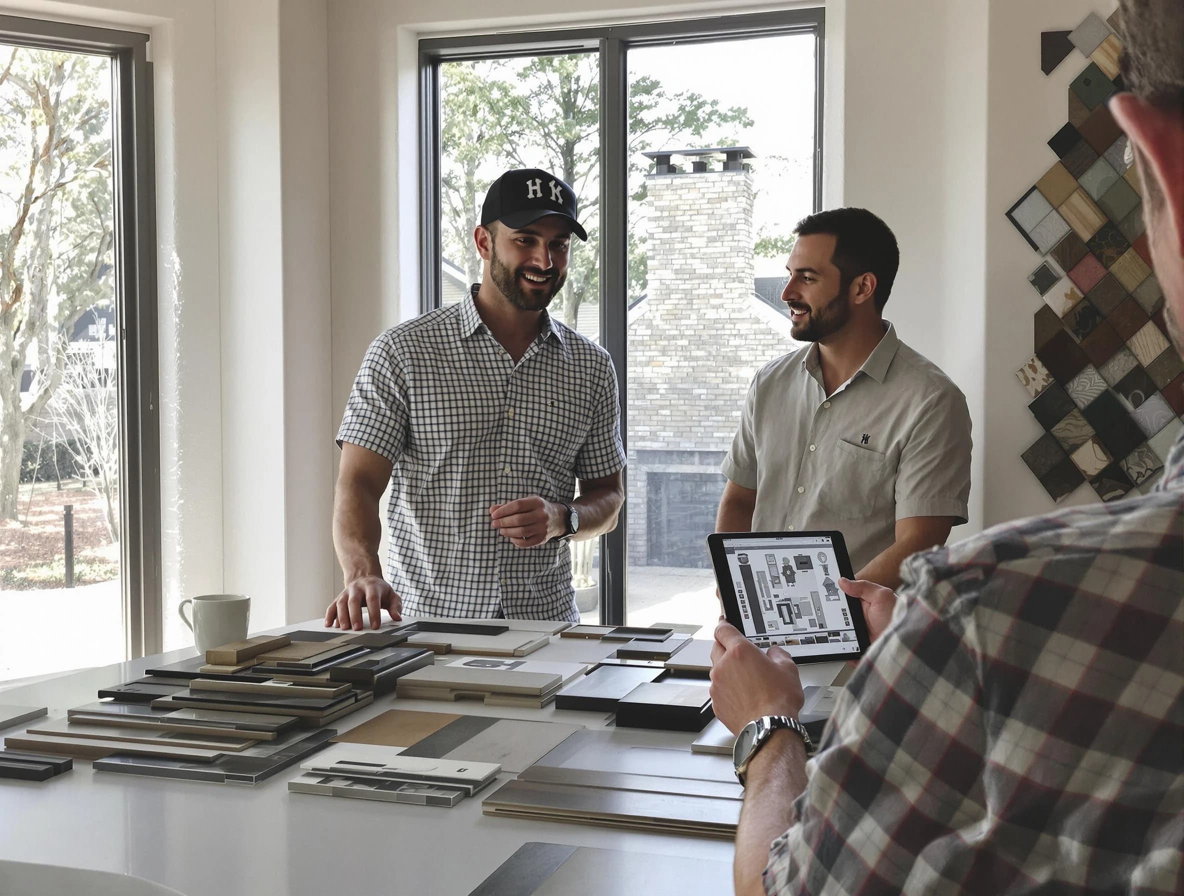 Dormont Chimney Sweep remodeling a chimney and fireplace in Dormont, PA