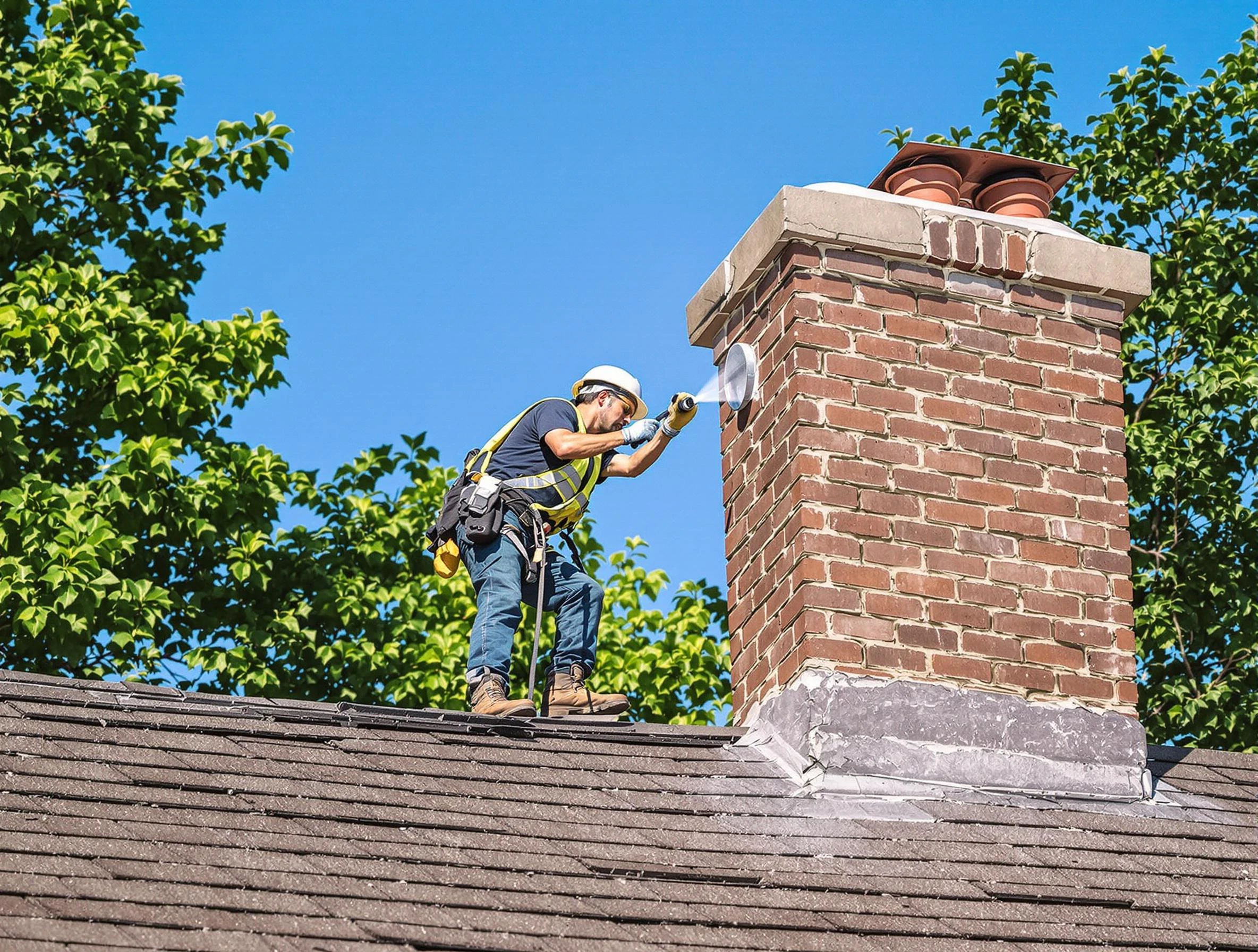 Dormont Chimney Sweep performing an inspection with advanced tools in Dormont, PA