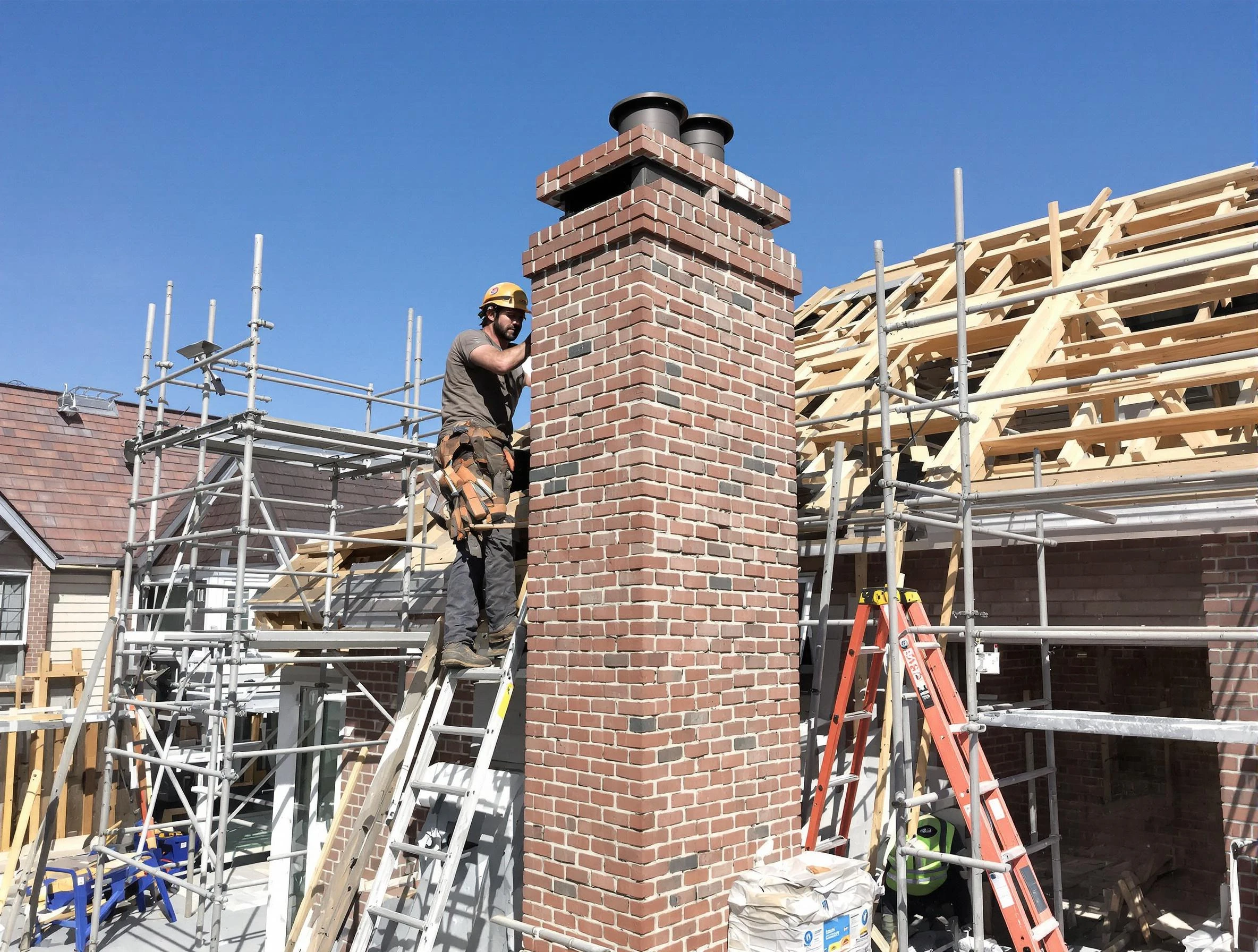New chimney installation completed by Dormont Chimney Sweep in Dormont, PA
